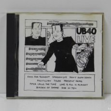 CDs de Música: DISCO CD. UB40 – LIVE. COMPACT DISC.. Lote 402577664