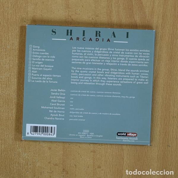 CDs de m&uacute;sica: ARCADIA - SHIRAI - CD - Foto 2