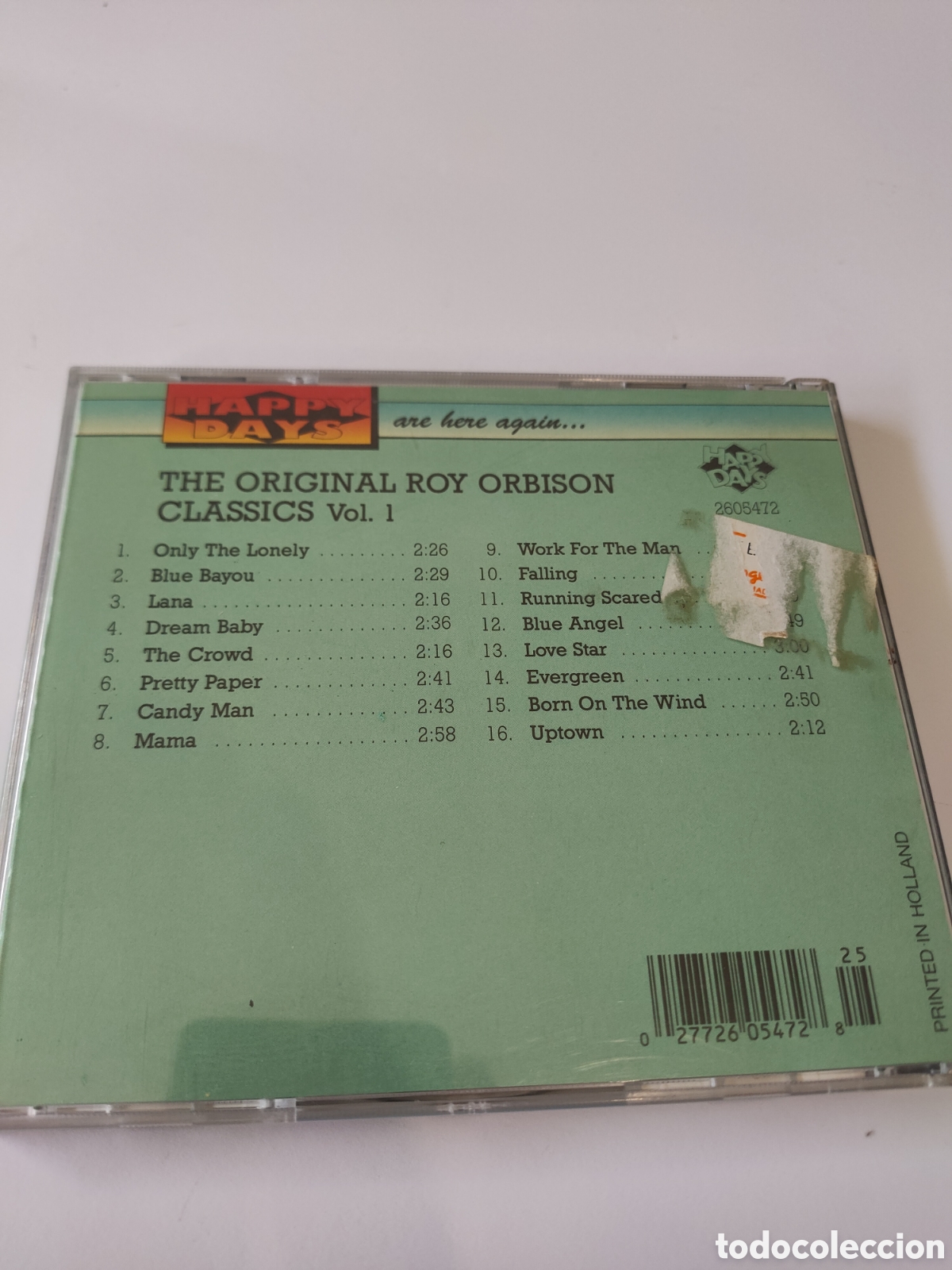 CDs de m&uacute;sica: SCD1 the original roy orbison classics CD SEGUNDAMANO - Foto 2