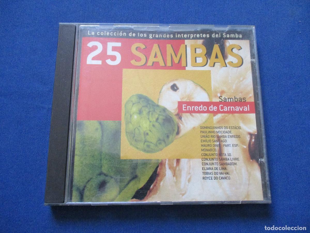 CDs de m&uacute;sica: CD - 25 SAMBAS &middot; ENREDO DE CARNAVAL - Foto 1