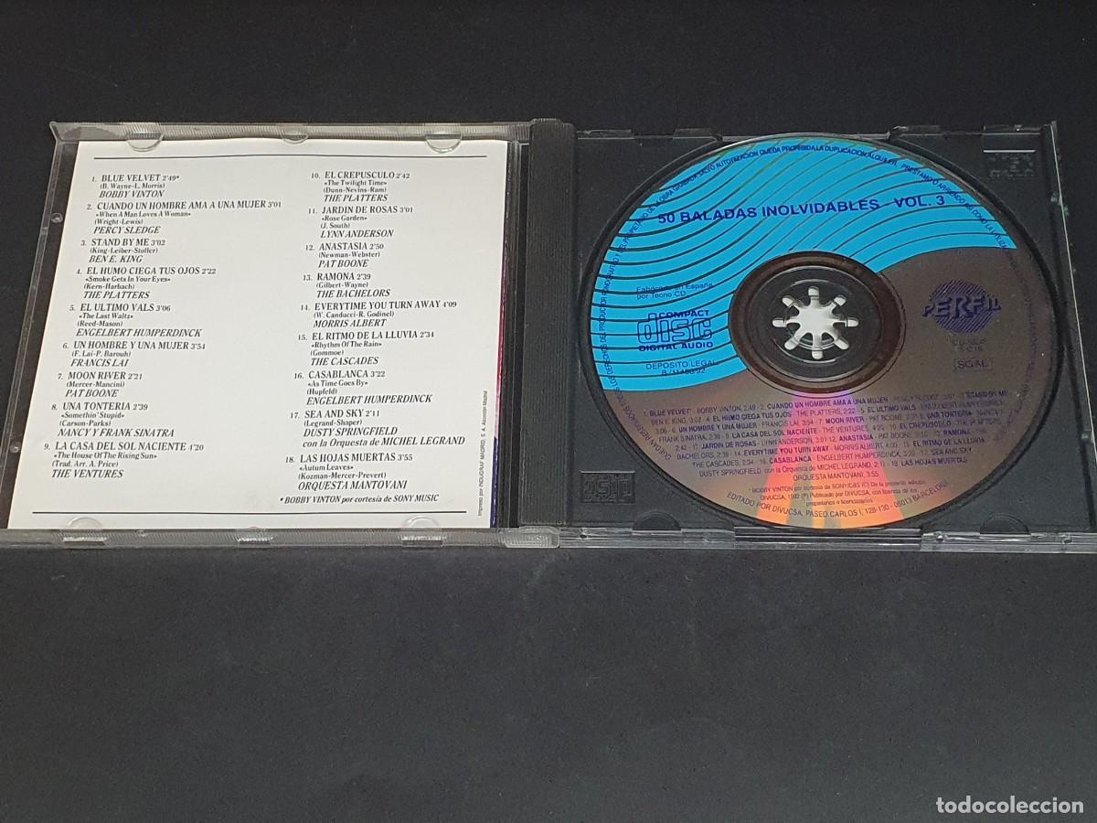 CDs de m&uacute;sica: PACK 3CD - 50 BALADAS INOLVIDABLES - 1992 - Foto 4