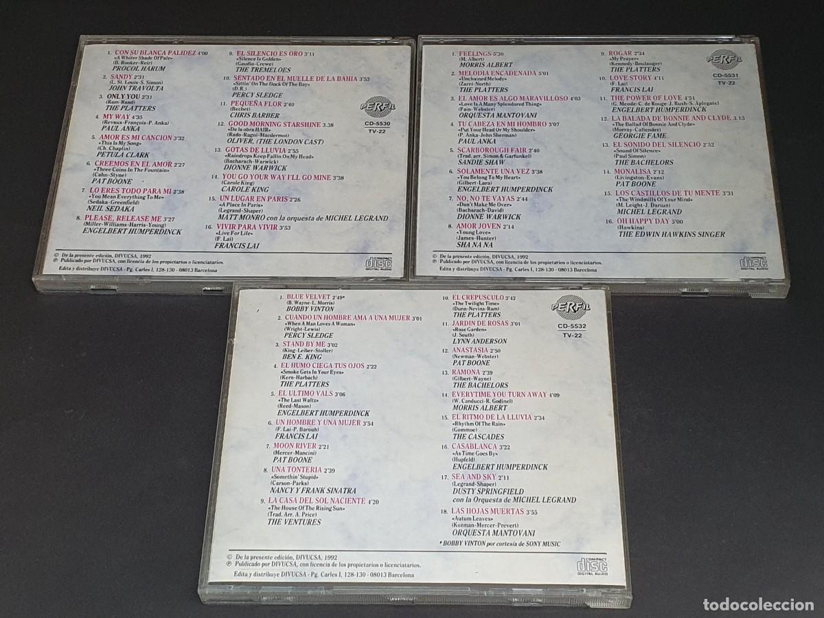 CDs de m&uacute;sica: PACK 3CD - 50 BALADAS INOLVIDABLES - 1992 - Foto 5