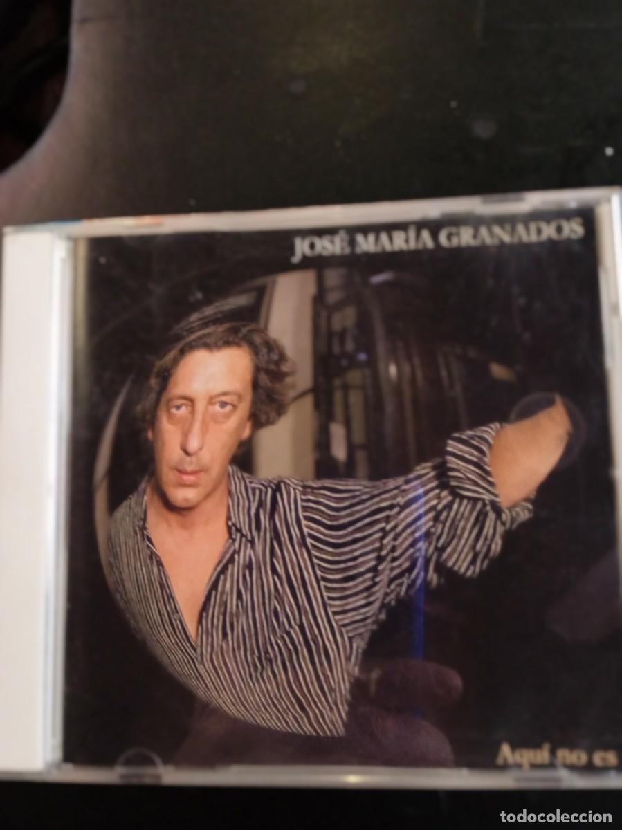 Musik-CDs: JOS&Eacute; MAR&Iacute;A GRANADOS- AQU&Iacute; NO ES. CD. MAM&Aacute;.