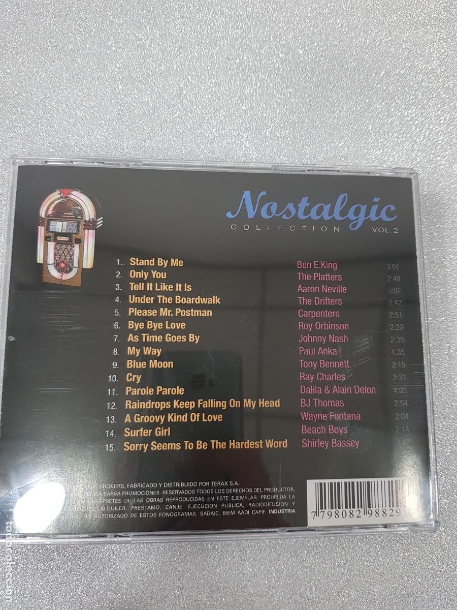 CDs de m&uacute;sica: CD Nostalgic collection vol 2 - Foto 3