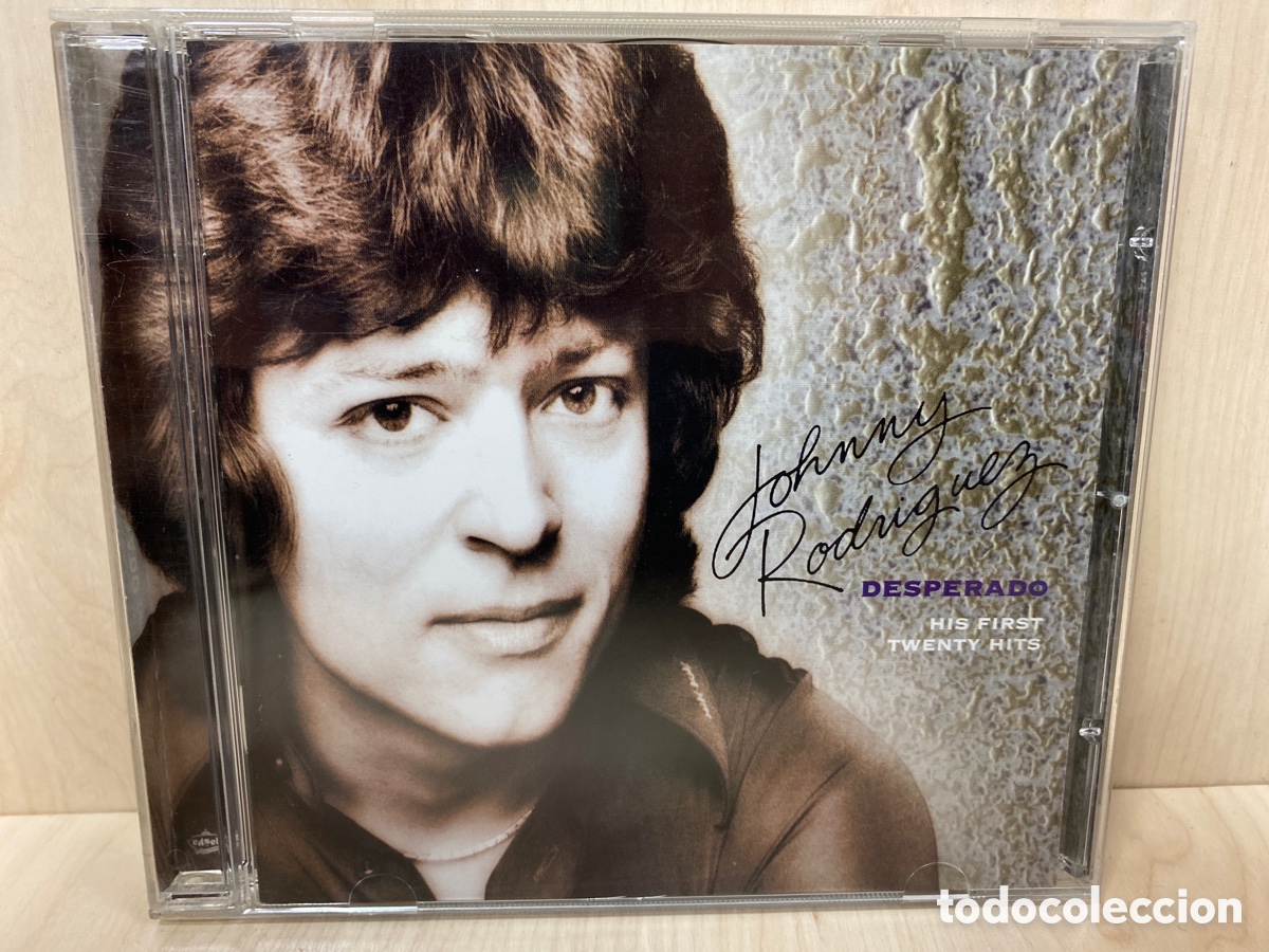 CDs de m&uacute;sica: Johnny Rodriguez - Desperado (His First Twenty Hits) (CD, Comp) - Foto 1