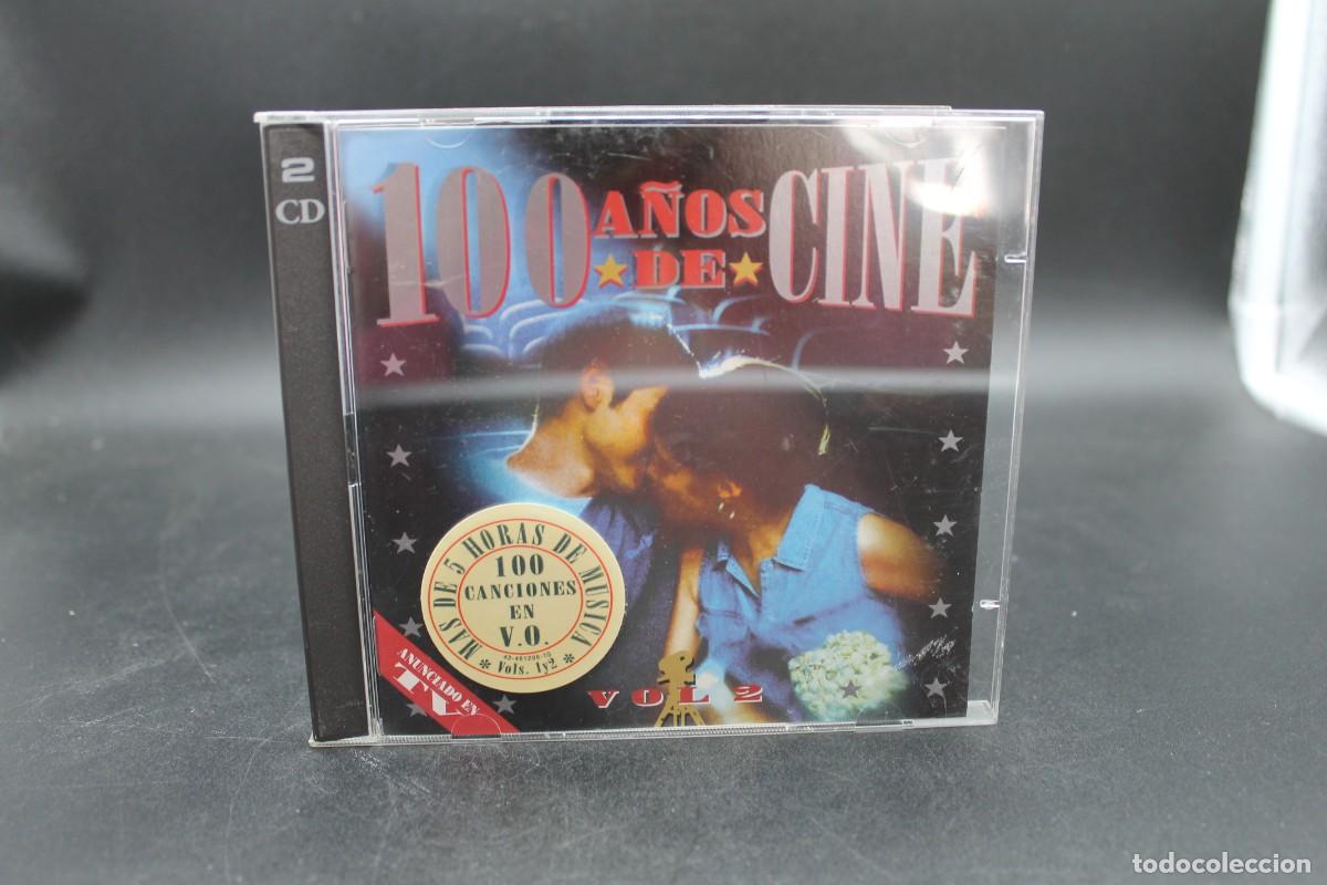 CDs de m&uacute;sica: 100 A&Ntilde;OS DE CINE DOBLE CD - Foto 1