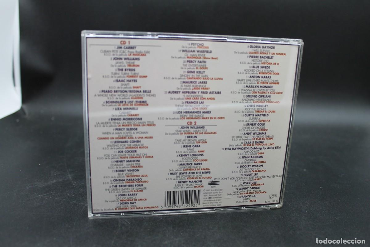 CDs de m&uacute;sica: 100 A&Ntilde;OS DE CINE DOBLE CD - Foto 4