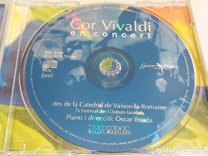 CDs de m&uacute;sica: COR VIVALDI EN CONCERT / PIANO I DIR: &Ograve;SCAR BOADA / CD 23 TEMAS / IMPECABLE. - Foto 2