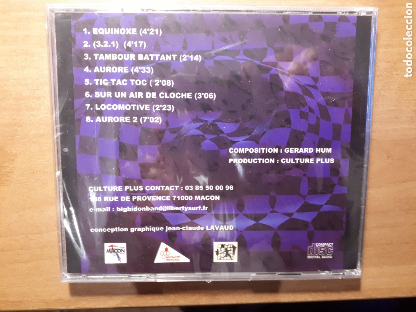 CDs de m&uacute;sica: BIG BIDON BAND. LA TRACE DE LESCARGOT CD - Foto 2