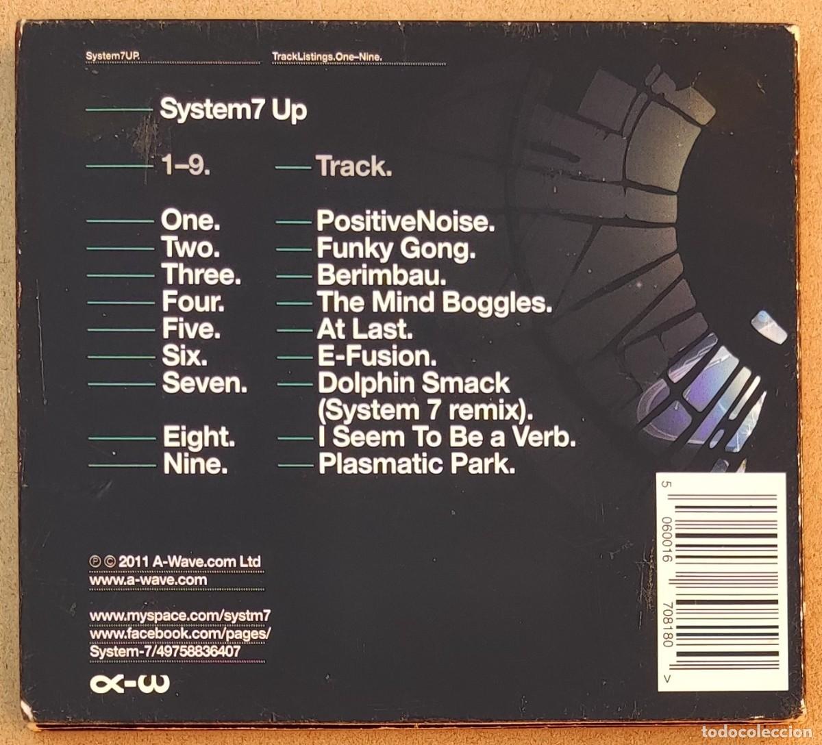 CDs de m&uacute;sica: SYSTEM 7 - UP (CD) 2011 - 9 TEMAS - STEVE HILLAGE - Foto 3