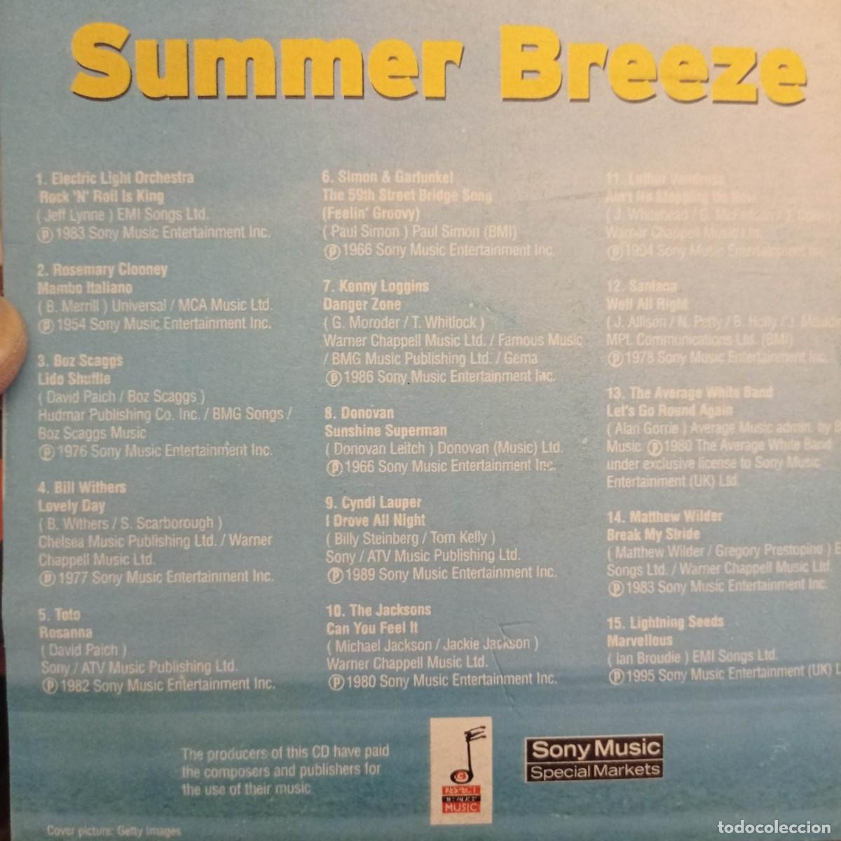 CDs de m&uacute;sica: CD SUMMER BREEZE - Foto 2