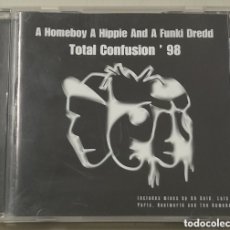 CDs de Música: A HOMEBOY, A HIPPY & A FUNKI DREDD - TOTAL CONFUSION '98 - CD SINGLE. Lote 402837684