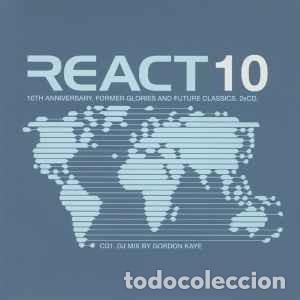 CDs de m&uacute;sica: Various - React 10 (CD, Comp, Mixed + CD, Comp) Label:React, React Cat#: REACT CD 200, REACTCD200 - Foto 1