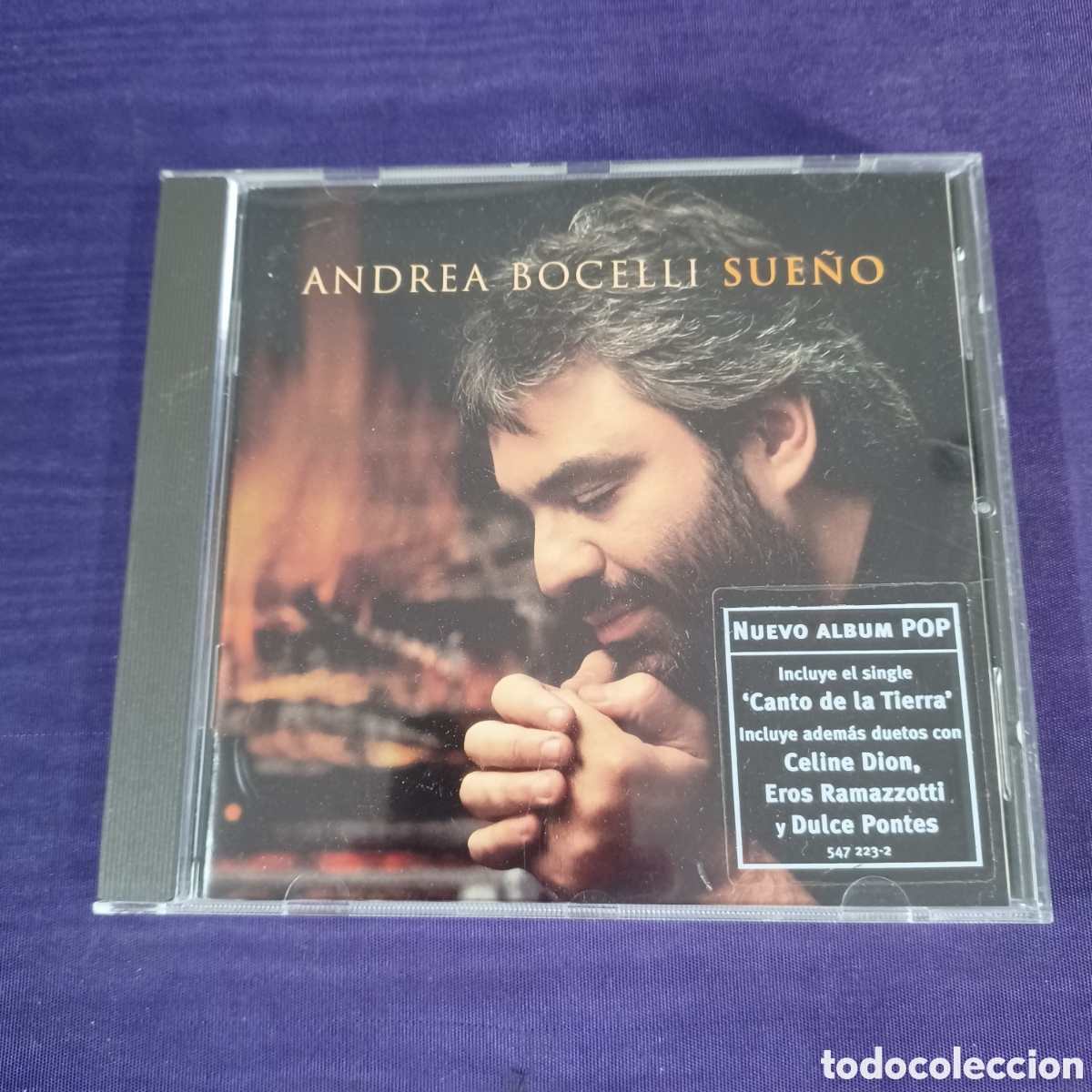 CDs de m&uacute;sica: ANDREA BOCELLI - SUE&Ntilde;O - Foto 1