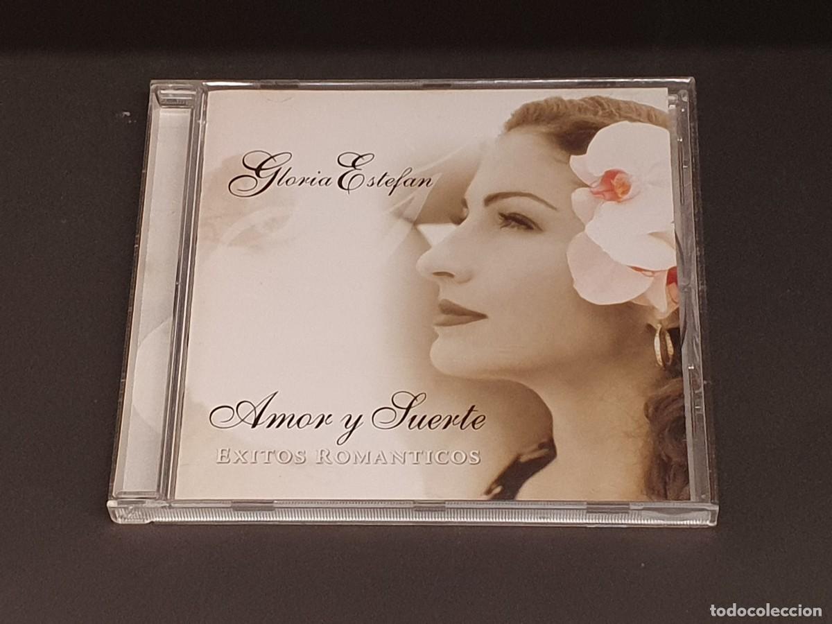 CDs de m&uacute;sica: CD GLORIA ESTEFAN - AMOR Y SUERTE - EXITOS ROMANTICOS - Foto 1