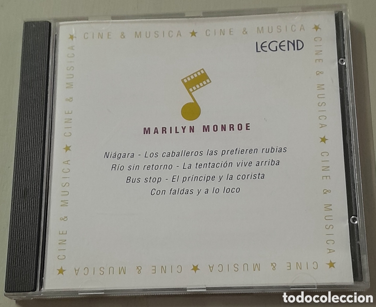 CDs de m&uacute;sica: MARILYN MONROE - CINE & MUSICA - Foto 1