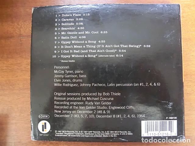 CDs de m&uacute;sica: McCoy Tyner &ndash; McCoy Tyner Plays Ellington - Foto 3