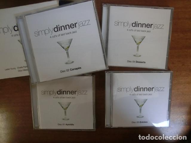 CDs de m&uacute;sica: Various &ndash; Simply Dinner Jazz - 4 CD - Caja - Foto 2