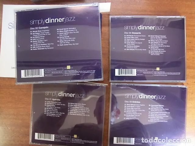 CDs de m&uacute;sica: Various &ndash; Simply Dinner Jazz - 4 CD - Caja - Foto 3