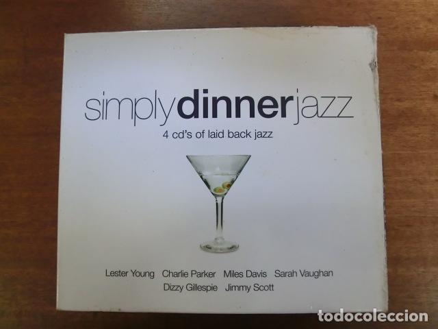 CDs de m&uacute;sica: Various &ndash; Simply Dinner Jazz - 4 CD - Caja - Foto 1