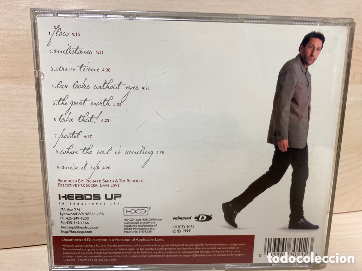 CDs de m&uacute;sica: Richard Smith - Flow (CD, HDCD, Album) - Foto 2
