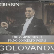 CDs de Música: SCRIABIN - THE SYMPHONIES 1-3, PIANO CONCERTO, POEMS (3 X CD ARCHIPEL 2004). Lote 403043304