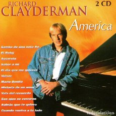 CDs de Música: DOBLE CD ÁLBUM - RICHARD CLAYDERMAN - AMERICA - 35 TRACKS - ED. DELPHINE PRODUCTIONS - AÑO 1998.. Lote 403044454