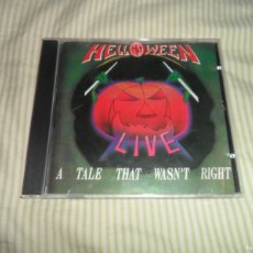 CDs de Música: HELLOWEEN - A TALE THAT WASN´T RIGHT LIVE 1989 JAPAN ULTRA RARE CD. Lote 403046099
