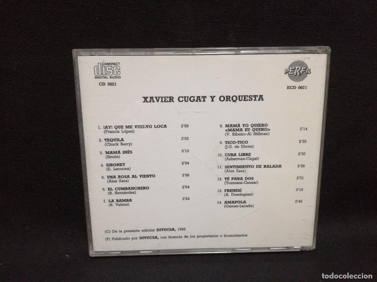 CDs de m&uacute;sica: CD - XAVIER CUGAT Y ORQUESTA - Foto 2