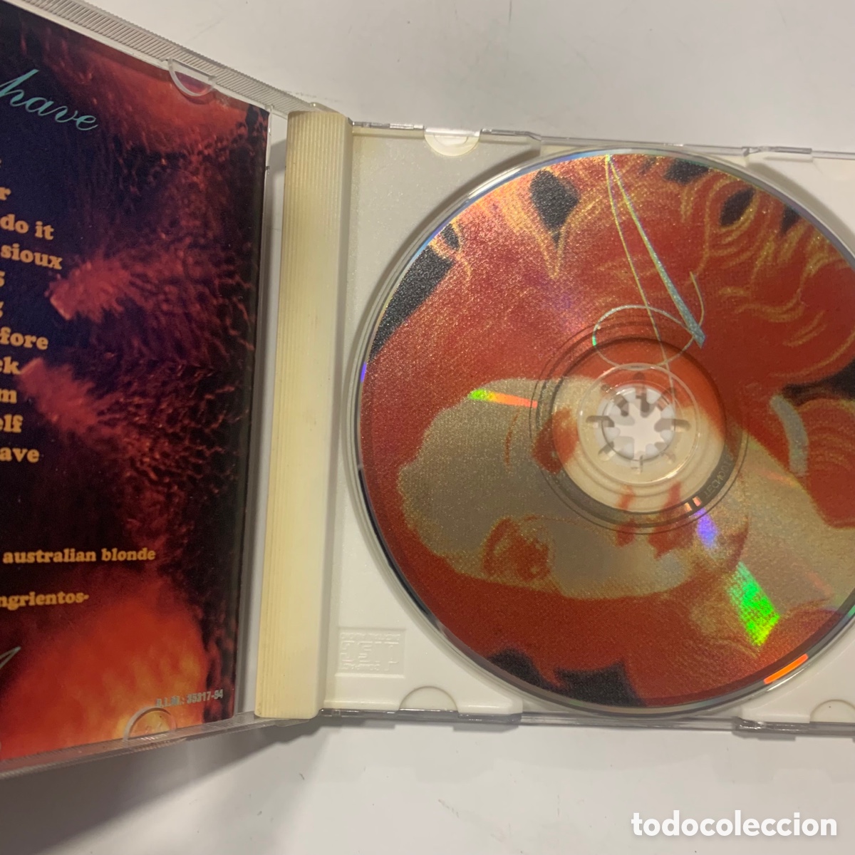 CDs de m&uacute;sica: Cd Australian Blonde aftershave de 1994 - Foto 2