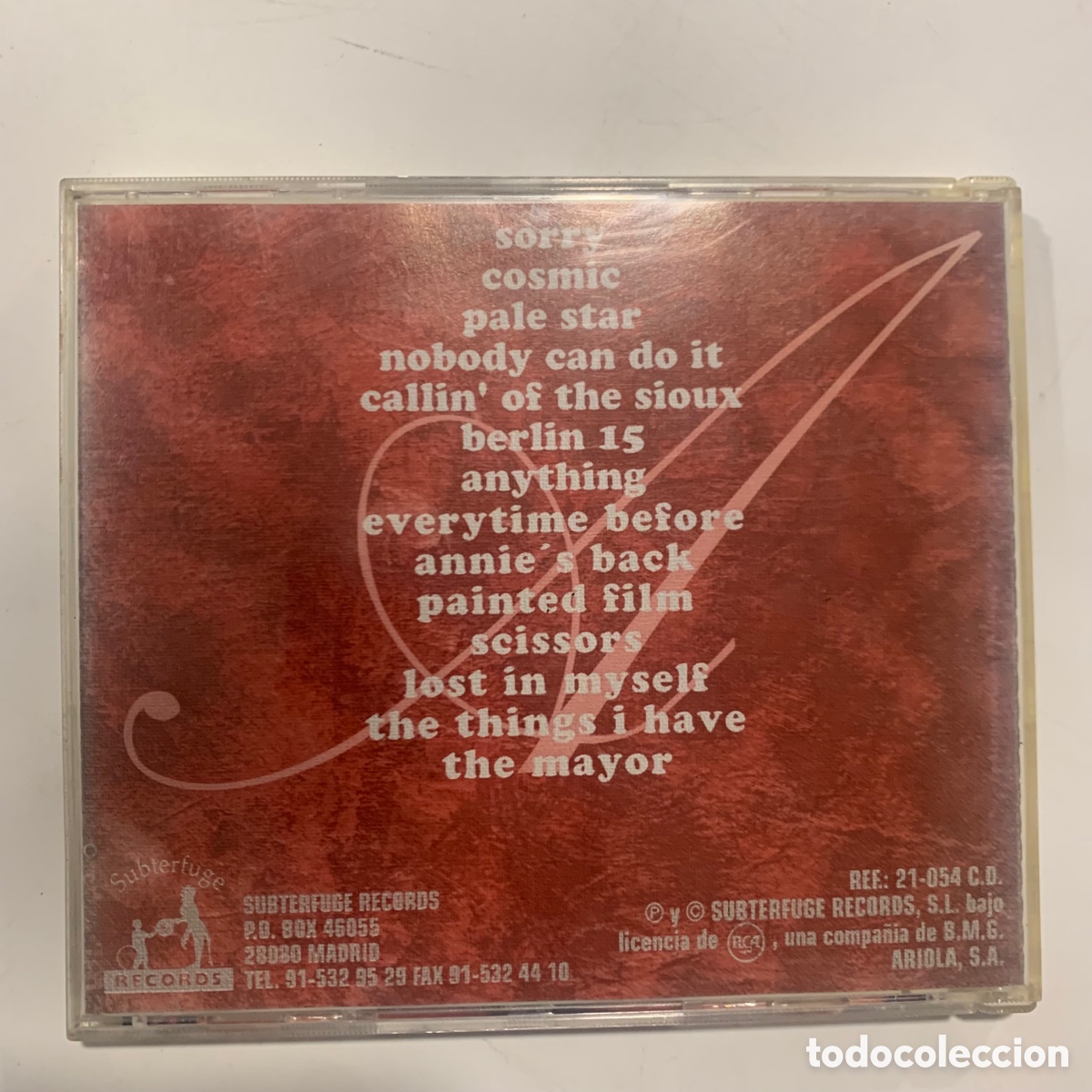 CDs de m&uacute;sica: Cd Australian Blonde aftershave de 1994 - Foto 3