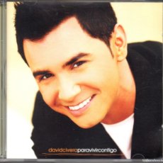 CDs de Música: DAVID CIVERA – PARA VIVIR CONTIGO-2008-CD LATIN, POP. Lote 403067254