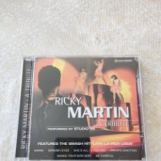 CDs de Música: DISCO RICKY MARTÍN - A TRIBUTE. Lote 403096334