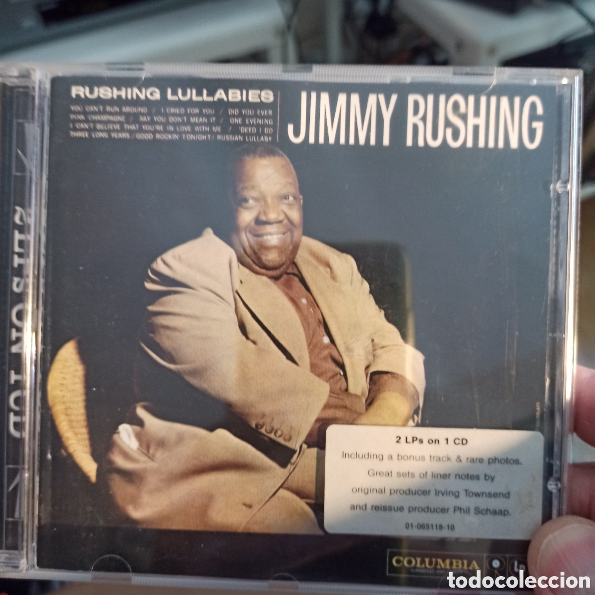 CDs de m&uacute;sica: Jimmy Rushing &ndash; Rushing Lullabies - Foto 1