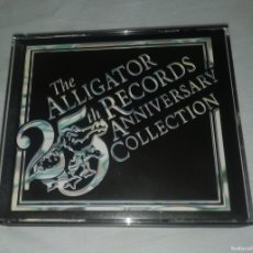 CDs de Música: DOBLE CD Y LIBRITO THE ALLIGATOR RECORD 25 ANNIVERSARY COLLECTION. Lote 403212714