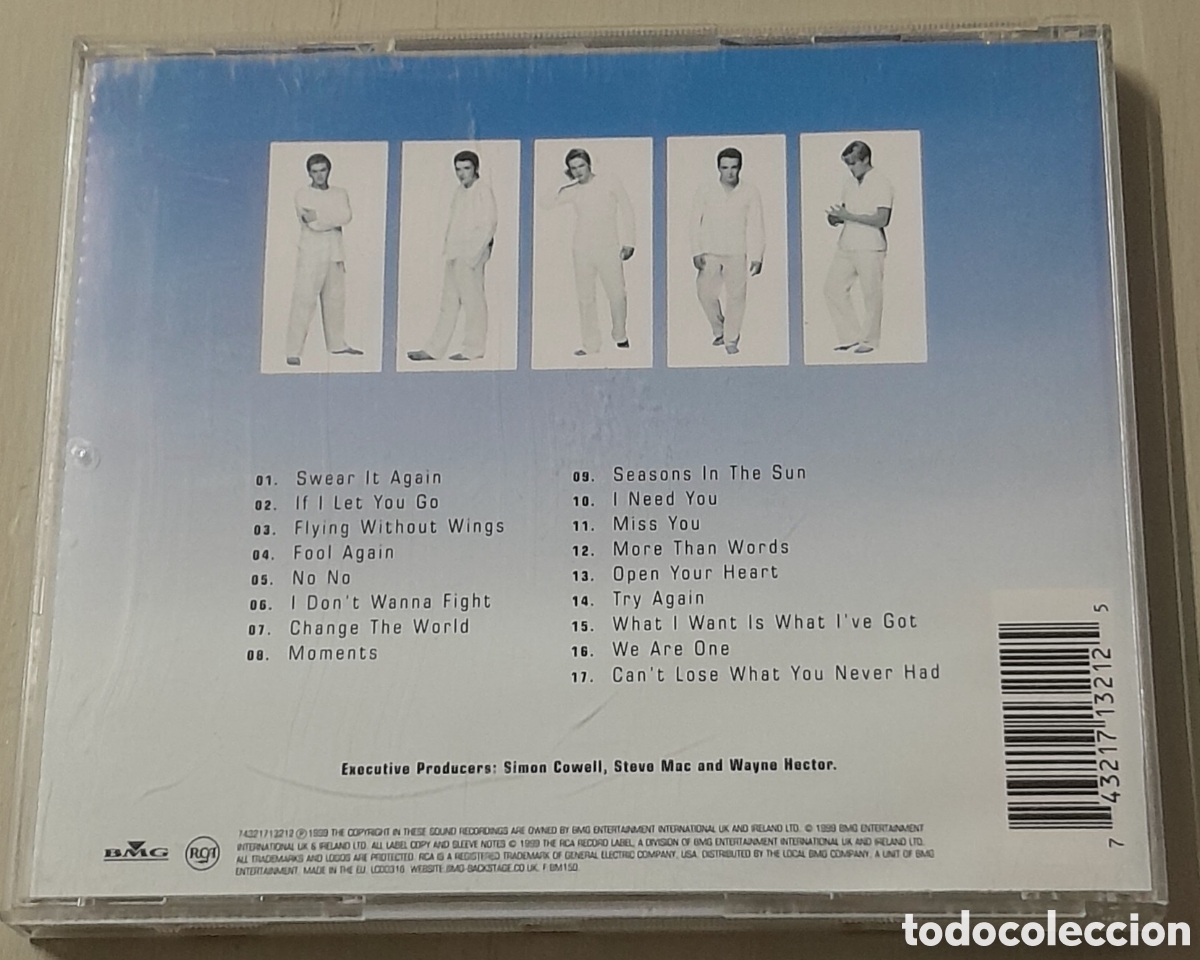 CDs de m&uacute;sica: WESTLIFE - WESTLIFE - Foto 2
