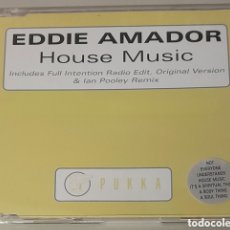 CDs de Música: EDDIE AMADOR - HOUSE MUSIC - CDSINGLE. Lote 403246504