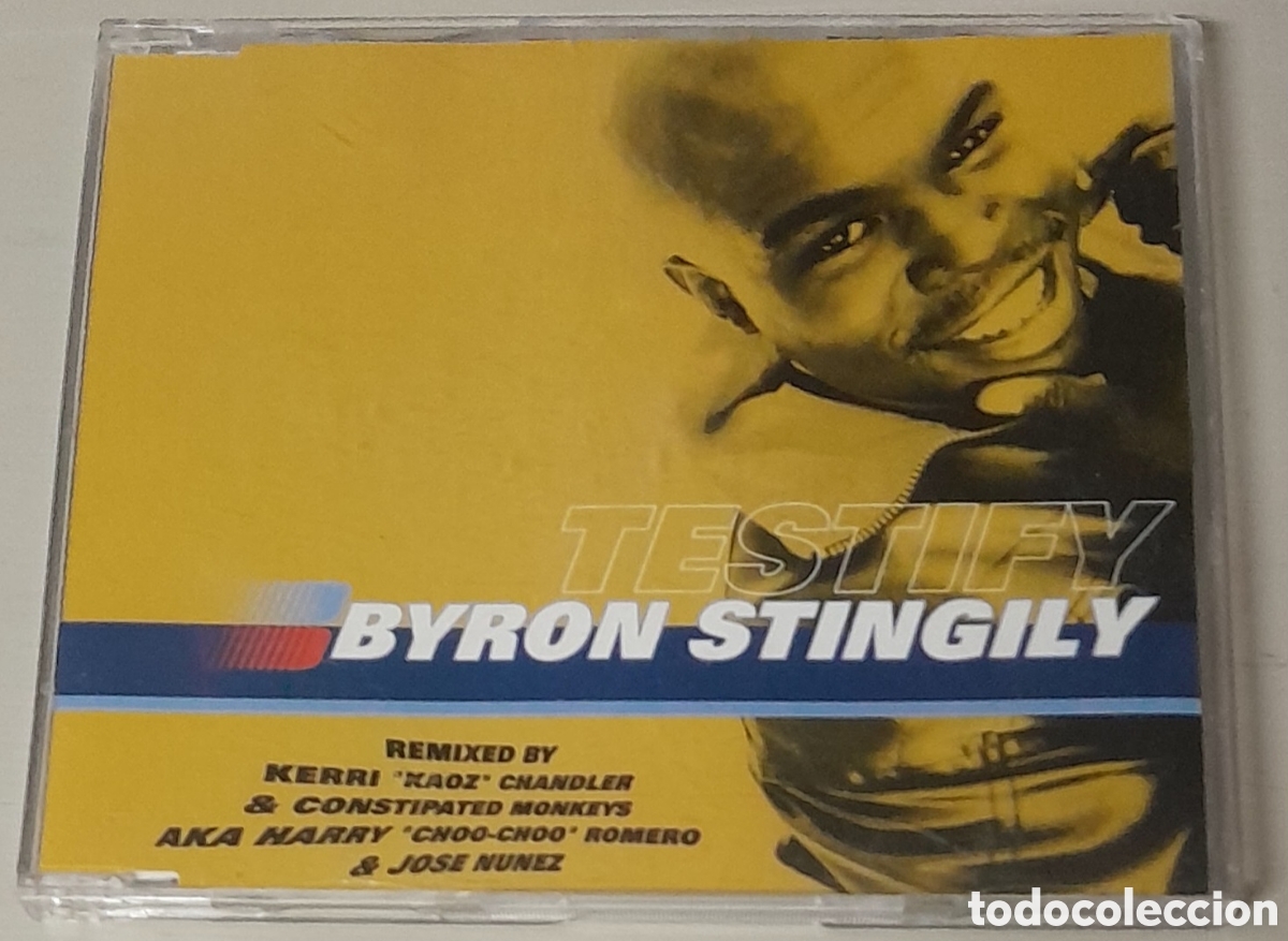 CDs de m&uacute;sica: BYRON STINGILY - TESTIFY - CDSINGLE - Foto 1