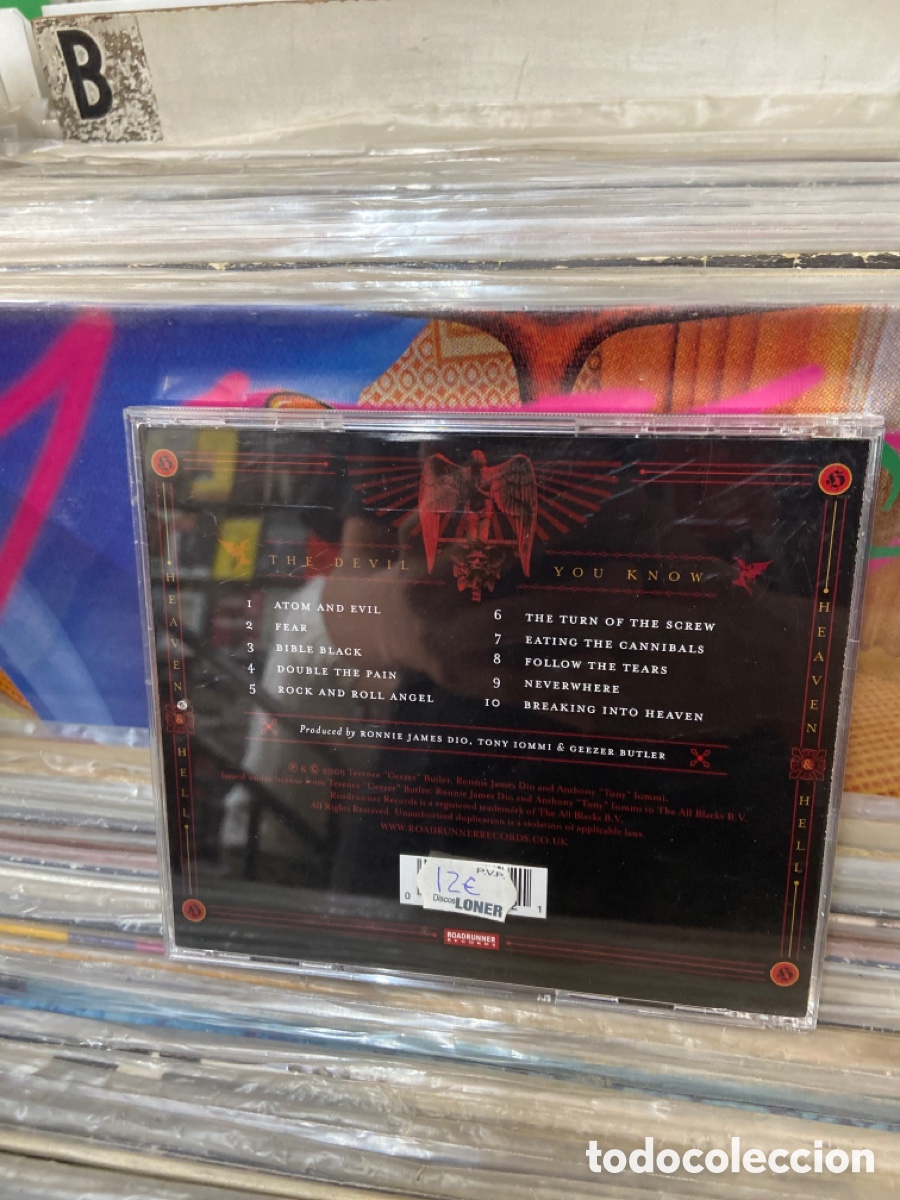CDs de m&uacute;sica: Heaven & hell the devil you know - Foto 2