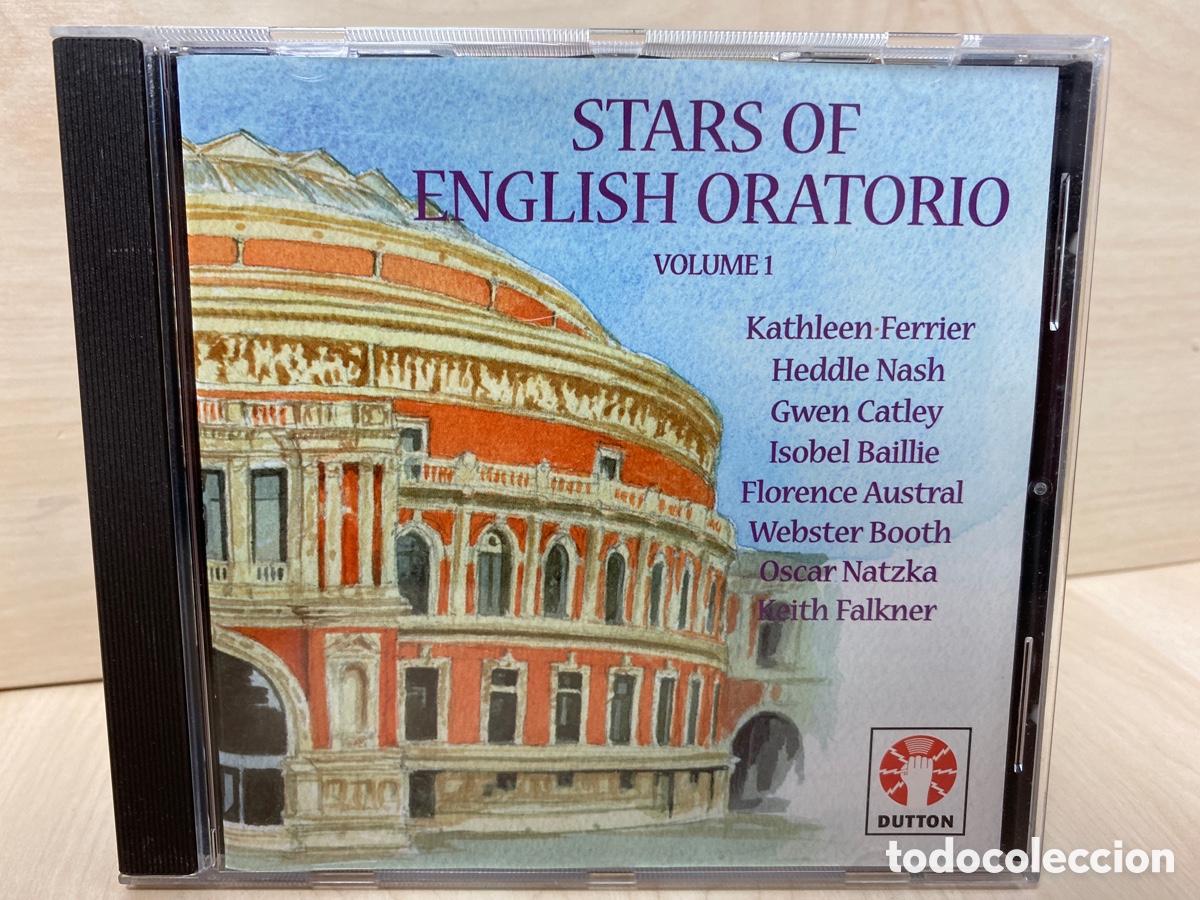 CDs de m&uacute;sica: Stars Of English Oratorio Volume 1 (CD, Album) Dutton
