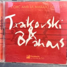 CDs de Música: TXAKOVSKY & BRAHMS - L'OBC AMB LA MARATO DE TV3 - CD. Lote 403367159