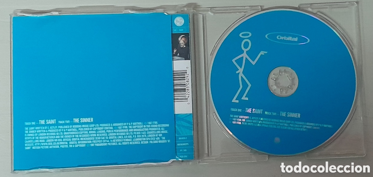 CDs de m&uacute;sica: ORBITAL - THE SAINT - CDSINGLE - Foto 2