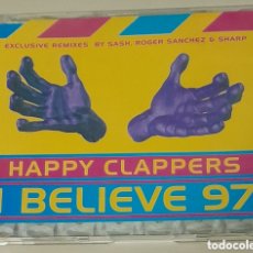 CDs de Música: HAPPY CLAPPERS - I BELIEVE 97 - CDSINGLE. Lote 403387639