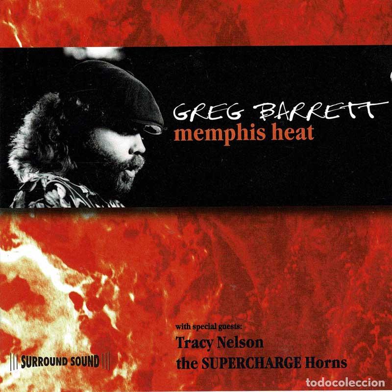 CDs de m&uacute;sica: Greg Barrett - Memphis Heat. CD - Foto 1