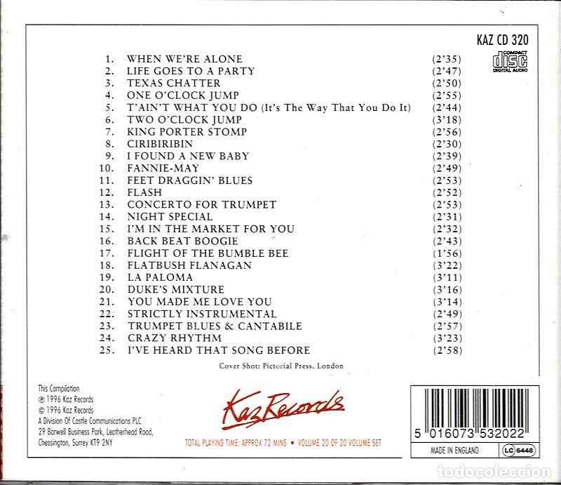 CDs de m&uacute;sica: Harry James - The Classic Tracks. CD - Foto 2