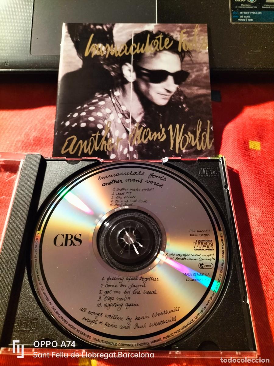 CDs de m&uacute;sica: RAR CD. IMMACULATE FOOLS. ANOTHER MANS WORLD - Foto 1