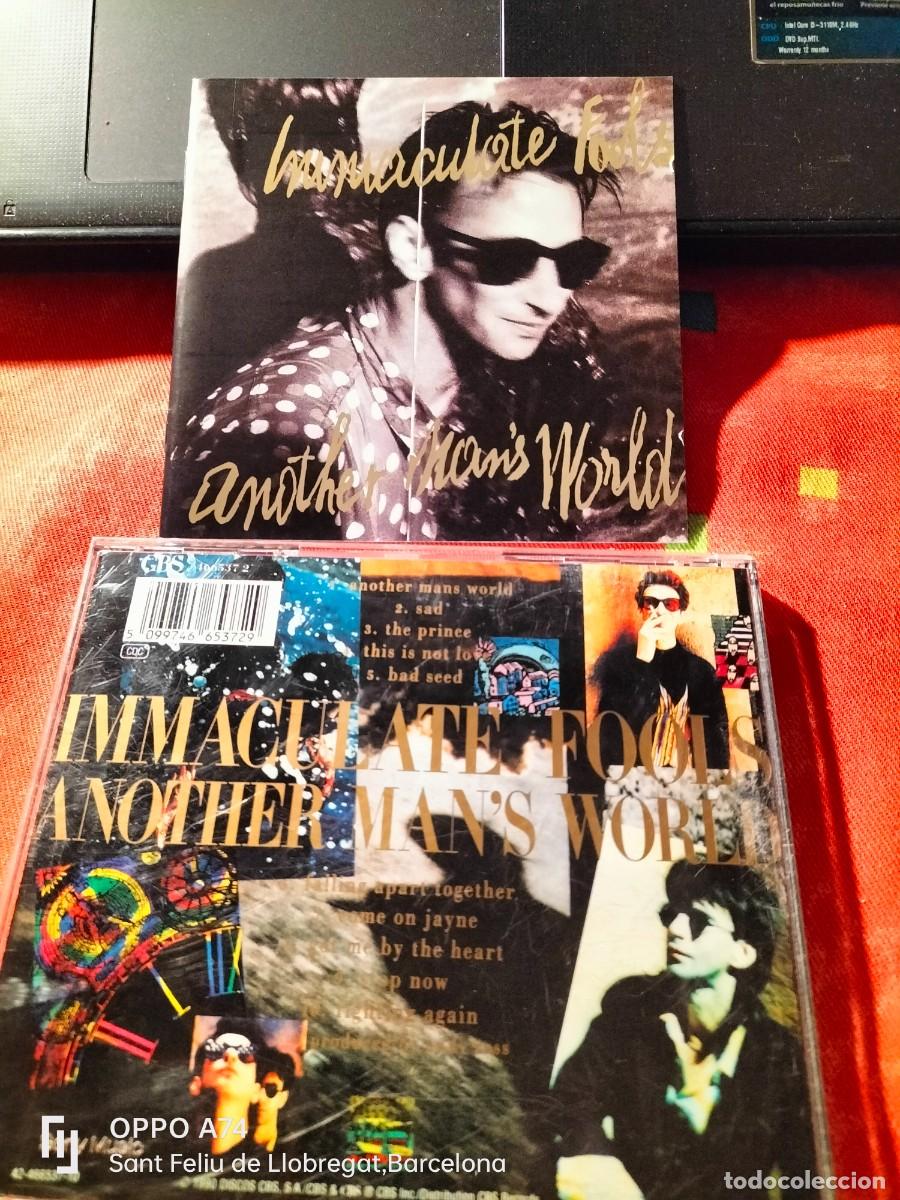 CDs de m&uacute;sica: RAR CD. IMMACULATE FOOLS. ANOTHER MANS WORLD - Foto 2