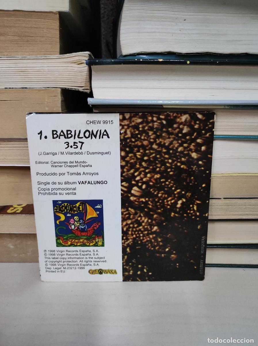 CDs de m&uacute;sica: Dusminguet &ndash; Babilonia - Foto 2