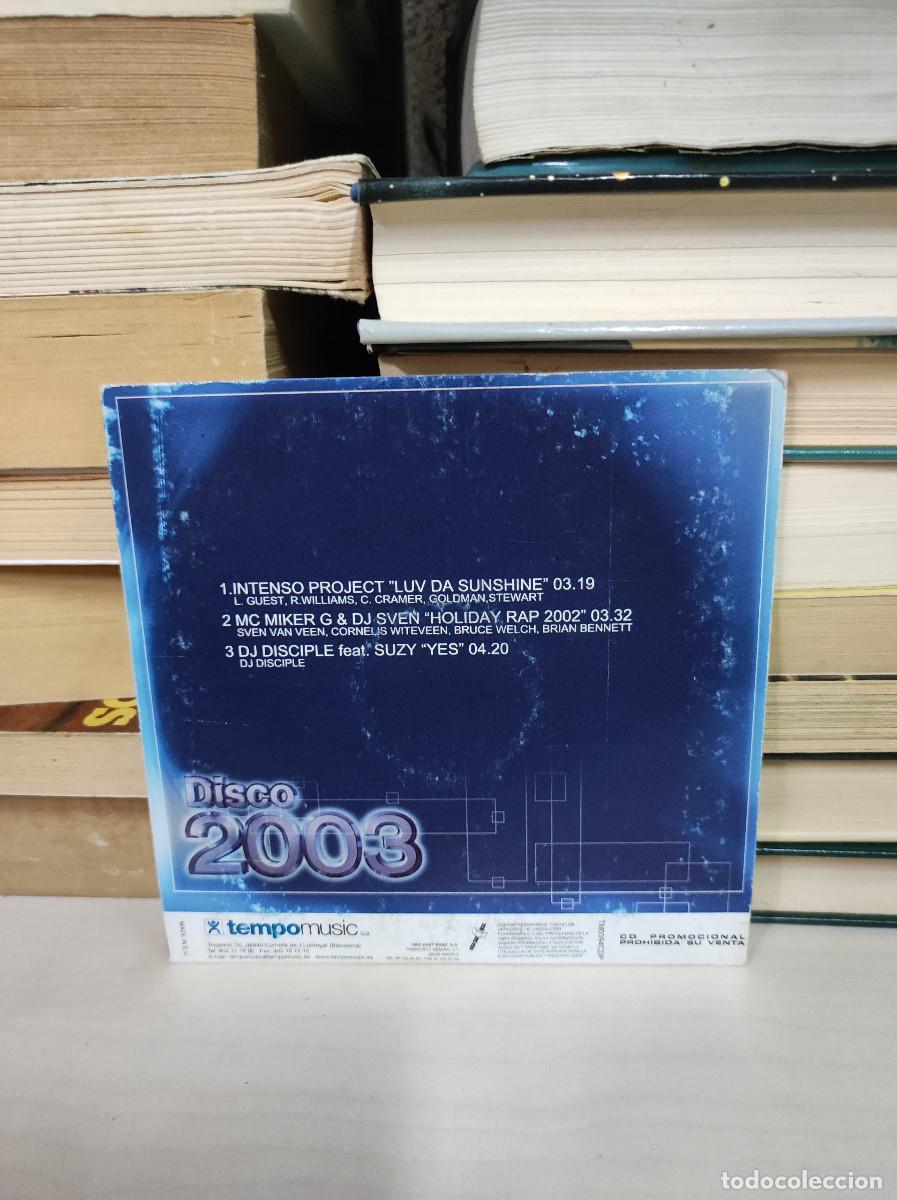 CDs de m&uacute;sica: DISCO 2003 INTENSO PROJECT - Foto 2
