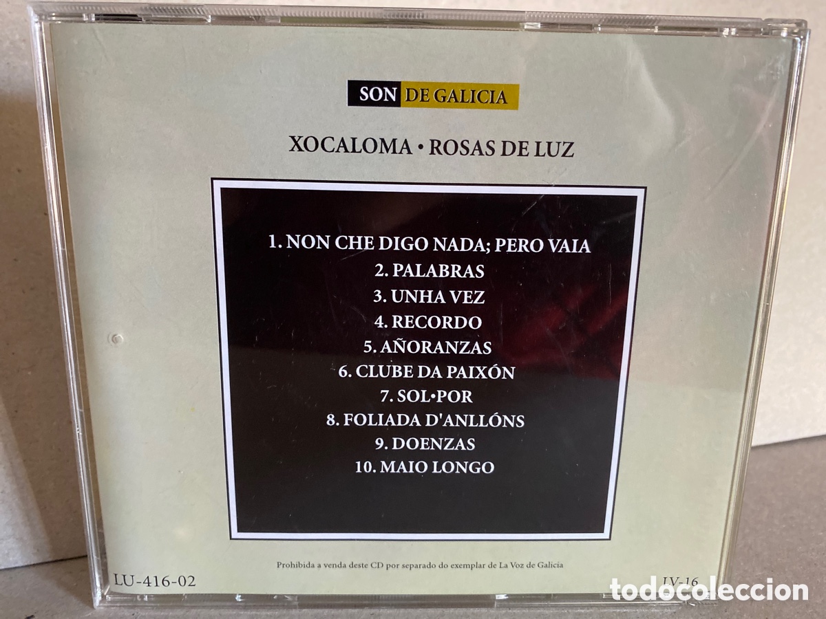 CDs de m&uacute;sica: Xocaloma - Rosas De Luz (CD) - Foto 2